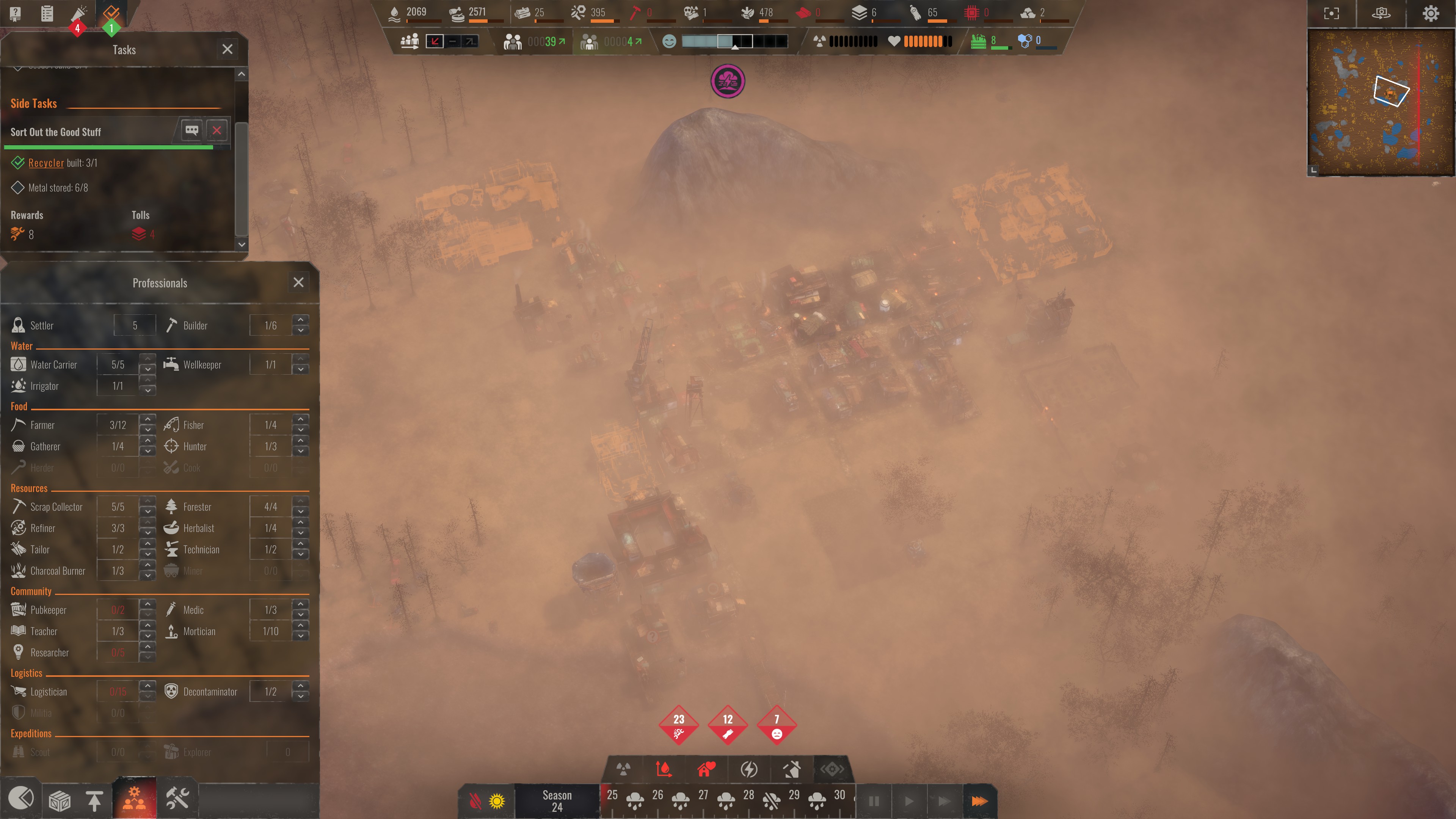 Endzone - A World Apart game screenshot.